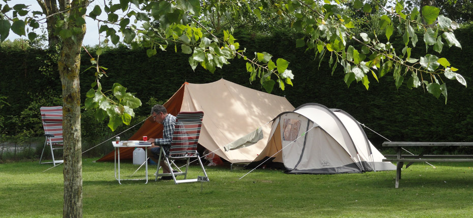 Une pause en tente en Normandie au camping Le Robinson